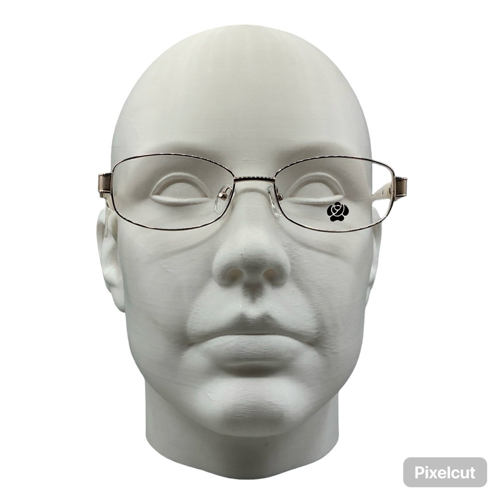 White Rose AR07 GLD Eyeglasses Frames Gold Tone Oval Full Rim 53-17-140
